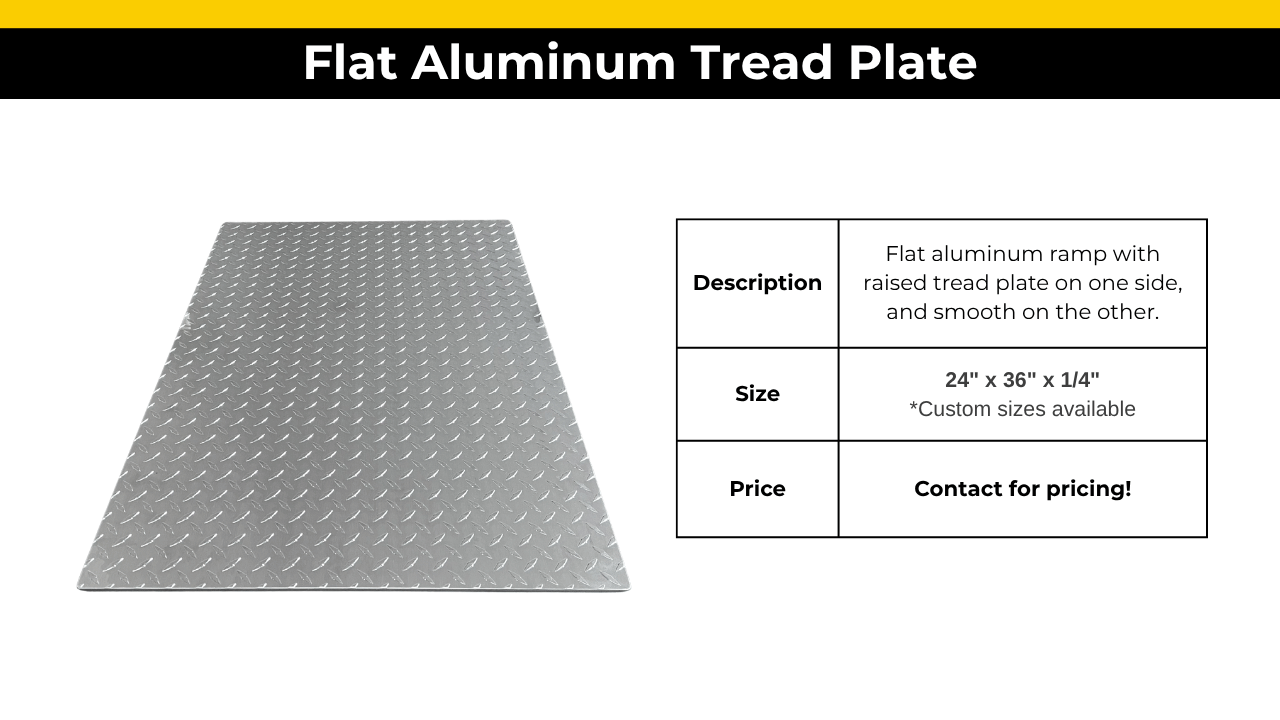 Flat Aluminum Tread Plate